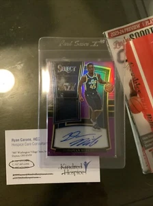 Donovan Mitchell 2017-18 Panini Select Purple Rookie Patch Autograph RPA /99 RC - Foto 1 di 8