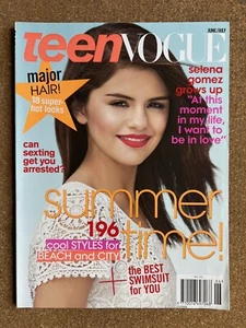 Teen VOGUE Magazine Selena Gomez June / July 2011 Teen Celebrity Fashion - Picture 1 of 2