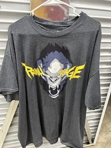 Loot Crate Overwatch T Shirt Primal Rage Short Sleeve Crew Neck Gray 3XL - Picture 1 of 4