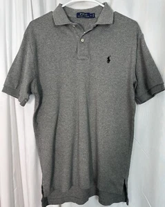 Polo Ralph Lauren Kurzarm Pullover Shirt hellgrau Herren Small - Bild 1 von 7