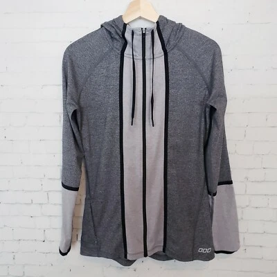 Jaqueta Lorna Jane Active Feminina Performance Tamanho P Cinza com Capuz Zíper Completo Definir - Imagem 1 de 4