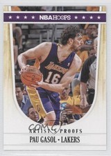 2011-12 NBA Hoops Artist's Proof Pau Gasol #102 HOF