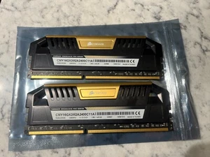 CORSAIR VENGEANCE Pro GOLD 16GB (2x8GB) 2400 MHz DDR3 Ram CMY16GX3M2A2400C11A - Picture 1 of 2