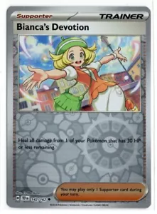 Pokemon Temporal Forces Reverse Holo 142/162 Bianca's Devotion - Picture 1 of 1