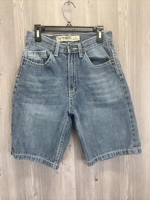 Bermudas de mezclilla para mujer Avirex talla 12 lavado medio Foto 1 de 3