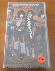 KISS The Interview Sessions 1990 VHS Tape - Imagen 1 de 9