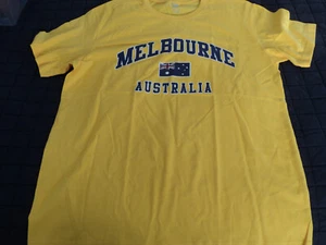 Mens Australiana Printed T-Shirt. New. Size M. Melbourne Australia. FREE POSTAGE - Picture 1 of 3