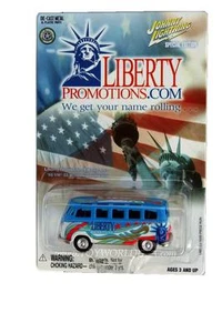 2002 Johnny Lightning LIBERTY PROMOTIONS '66 VW 23 Window Samba Bus  - Picture 1 of 1