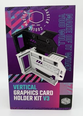 Cooler Master Vertical GPU Holder Kit V3, for ATX & mATX PC Case & PCI-E Sealed - Image 1 of 4