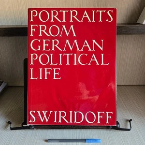Portraits from German Political Life – Swiridoff – 1968 HC w/ Slipcase - Picture 1 of 11