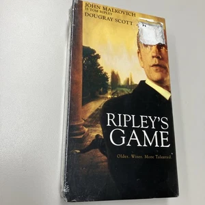 New Sealed VHS Ripley's Game John Malkovich Dougray Scott Free Shipping - Bild 1 von 7