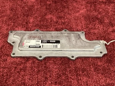 Placa de deslizamiento genuina del cárter de aceite del motor GM 12575500 vehículos Cadillac SRX, CTS, STS Foto 1 de 4