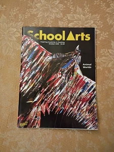 SchoolArts Magazine October 2000 “Animal Worlds” Davis Art Teaching Book - Imagen 1 de 6