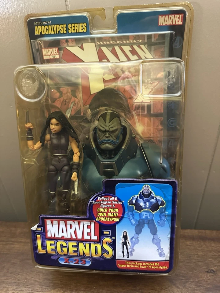 Figura X-23 Wolverine Marvel Legends, BAF APOCALYPSE, X-Men Universe Select Foto 1 de 3