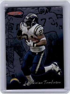 2007 Topps Total #TT4 LaDainian Tomlinson Total Topps - Image 1 of 2