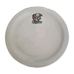 2 Rego China CATTLEMEN'S RESTAURANT WARE DINNER PLATES W/ BULL STEER HEAD 10" - Picture 1 of 6