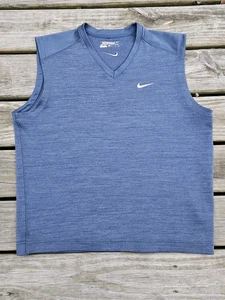 Nike Golf Gris Tour Performance Chaleco Para Hombres XL Pullover Dri Fit Cuello en V - Imagen 1 de 4