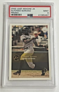 2000 JUST IMAGINE 2K ALFONSO SORIANO PROMO PSA MINT 9 - Picture 1 of 2