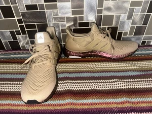 Adidas Ultra Boost 1.0 Running Shoes Men's size 10 Lace up HP9622 Magic Beige - Picture 1 of 12