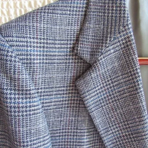 Orvis Herren Tweed Blazer Sport Mantel 42 Blau Mehrfarbig Fischgrät Hergestellt in den USA - Bild 1 von 13