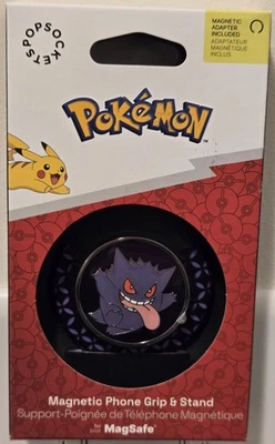 MagSafe Round Phone Grip & Stand - Pokemon Enamel Gengar - Image 1 of 3