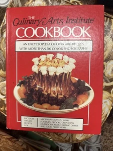 Vintage 1985 hardbound THE CULINARY ARTS INSTITUTE COOKBOOK 440++ RECIPES - Picture 1 of 8