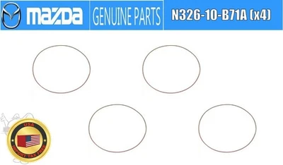 Juego de 4 sellos de anillo interior genuino MAZDA RX-8 RX-7 motor N326-10-B71A OEM Japón Foto 1 de 4