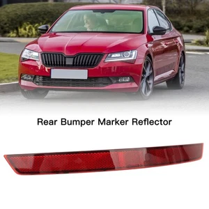 ›・Right Rear Bumper Marker Reflector Red Safety Warning Reflector For - Foto 1 di 12