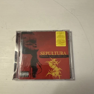 SEPULTURA - UNDER A PALE GREY SKY ORG 1.PRESS 2CD 2002     Chaos DVD Rare - Image 1 of 4