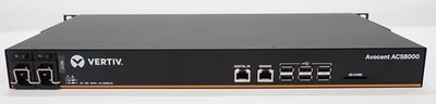 Vertiv Avocent ACS8000 8-Port Console Server DAC Dual AC PSU ACS8008DAC - Image 1 of 4