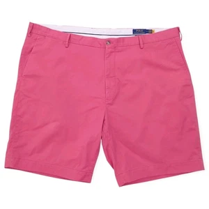 Polo Ralph Lauren Chino Shorts Mens 46 Salmon Stretch Classic Fit 9" Newports - Picture 1 of 13