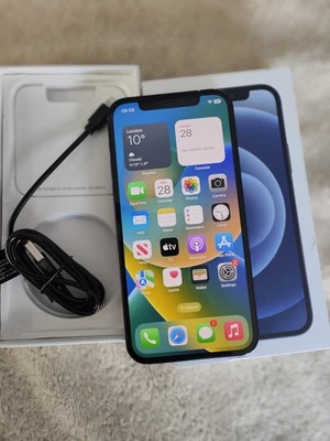 Apple iPhone 12 128GB Black Unlocked Good Used Condition 95% Battery Health  - Image 1 of 4