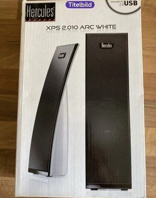 Hercules XPS 2.010 Arc White PC Lautsprecher - Bild 1 von 2