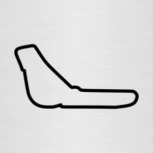 PEGATINA MONZA vinilo coche autocollant decal adesivi sticker moto circuito car - Imagen 1 de 2