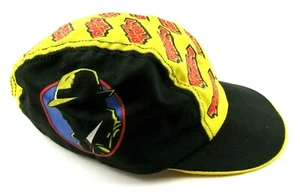 Dick Tracy Hat Disney EC Comic Fitted Biking Baseball Cap Rare Vintage 90s - Picture 1 of 8