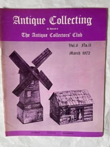 ANTIQUE COLLECTING - MARCH 1972 - WATCHCOCK JEWELLERY - BISCUIT TINS - Imagen 1 de 1