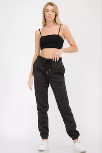 WOMEN Sweat Pants Boyfriend SWEATPANTS LOUNGEWEAR JOGGER BOTTOMS NWT - Picture 1 of 15