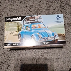 Playmobil 70177 Volkswagen VW Käfer Beetle blau Strand Urlaub Sammler NEU OVP - Bild 1 von 6