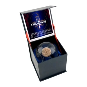 Texas Rangers Fanatics Authentic 2023 World Series Champions Crystal Baseball - Bild 1 von 3