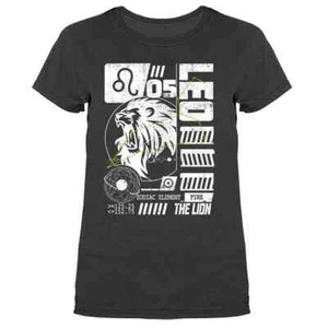 T-shirt donna astrologica oroscopo segno zodiacale Leone - Foto 1 di 18