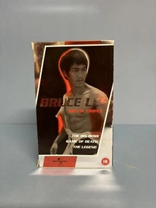 Bruce Lee VHS - 2001 - Big Boss / Game Of Death / The Legend (Triple Pack) - Picture 1 of 6