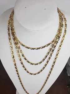 Vintage Monet Jewelry Necklaces (8in, 10in, 12in, 17in) - Picture 1 of 5