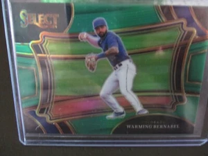 2024 Panini Select Warming Bernabel Colorado Rockies #78 Green Prizm 3/5 - Picture 1 of 6
