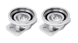 Torque Solution Dual HKS Blow Off Valve Adapter for Kia Stinger 2018+ 3.3T - Picture 1 of 1