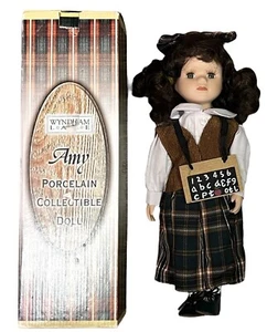 Wyndham Lane "AMY" Porzellan Sammlerpuppe komplett + Box + Zertifikat - Bild 1 von 8