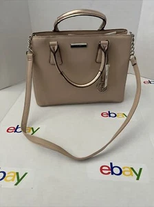 Nine West Sun Up Satchel Bag for Women - Nude Classy Casual Trending - Picture 1 of 7