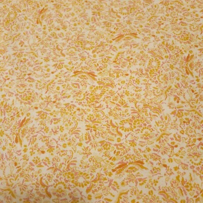 Kathleen /Eighth State BTY Jan Shore для квилтинга сокровище золотисто-желтый цветочный - Изображение 1 из 3