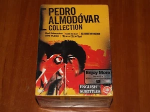 PEDRO ALMODOVAR 5x DVD Box BAD EDUCATION-TALK TO HER-MY MOTHER-LIVE FLESH-TIE ME - Imagen 1 de 2