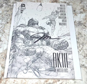 DKIII THE MASTER RACE BOOK TWO HB Firmato dall'artista JIM LEE Autografo - Foto 1 di 2