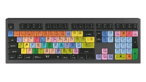Logickeyboard LKB-LOGXP2-A2M-UK keyboard Universal USB QWERTY UK English Blac... - Picture 1 of 1